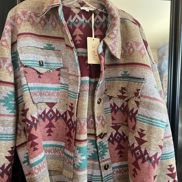 Jackets & Blazers - The "Teeter" Aztec Boho Jacket